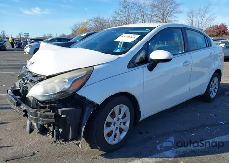 2015 Kia Rio Lx from USA, damaged, VIN KNADM4A35F6443592